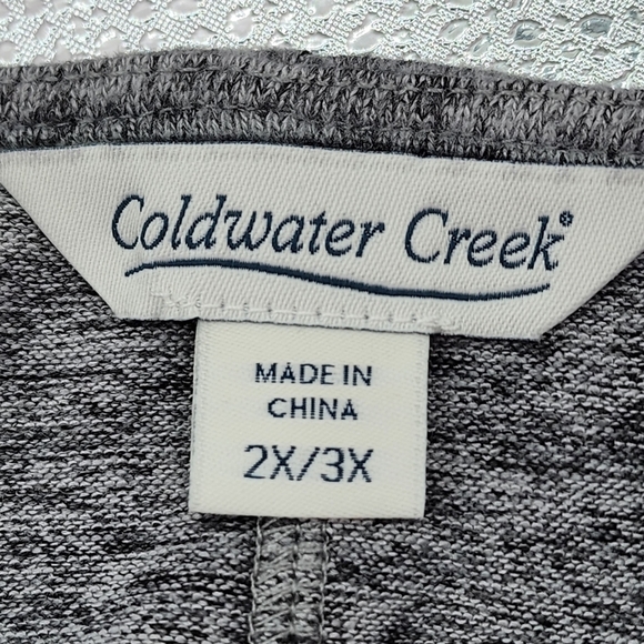 Coldwater Creek Women's Forever Knit Oversized Tunic - 2X/3X - Picture 4 of 7
